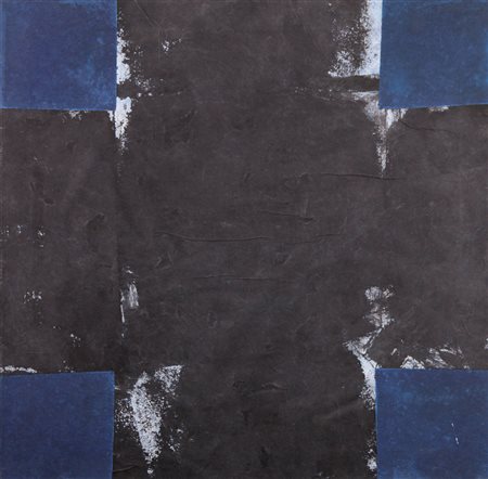 ANNAMARIA GELMI Trento 1947 Perimetro, 1995 acrilico su tela cm. 60x60,...