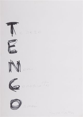 GIUSEPPE CHIARI Firenze 26/09/1926 - Firenze 10/05/2007 Tenco, (anni '80)...