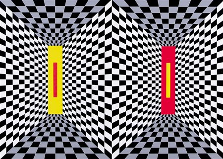 MASSIMO SALVADORI Casale Monferrato 17/11/1960 0030, 1996 smalti e acrilici...