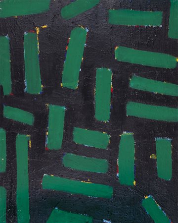 ALBERTO PARRES Tangeri (Marocco) 26/08/1953 Ingrandimento, 1988 acrilico su...