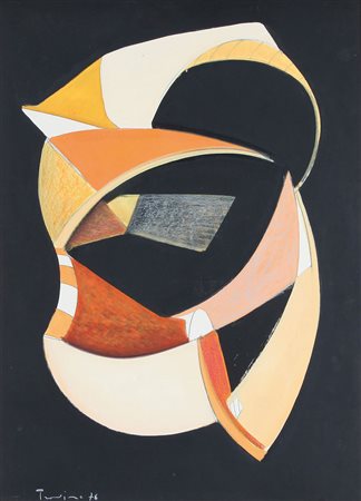 SALVATORE PROVINO Bagheria (Pa) 04/06/1943 Forme non euclidee, 1976 tecnica...