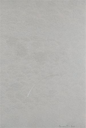 TURI SIMETI Alcamo 05/08/1929 Senza titolo, 2003 estroflessione su carta cm....