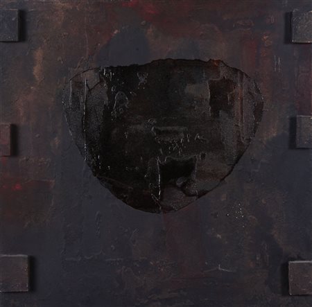 ROBERTO FLOREANI Venezia 1956 Animùla, 1989 tecnica mista su tela cm. 60x60,...