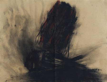 ARCANGELO Avellino 15/09/1956 Senza titolo, 1985 tecnica mista su carta cm....