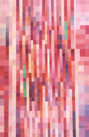 VITTORIO VERGA 1903 - ? Senza titolo, 1961 olio su tela cm. 92,5x60, firma e...