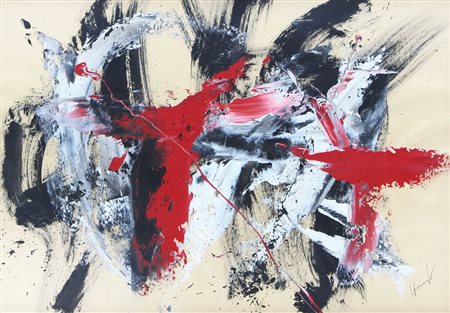 SILVIO FORMICHETTI Pratola Peligna (AQ) 20/03/1969 Senza titolo olio su carta...