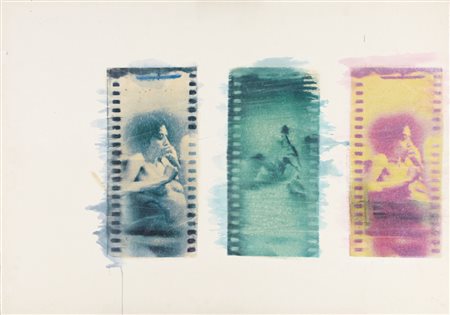 DANILO BUCCHI Roma 22/07/1978 Senza titolo, 2005 tecnica mista su cartone cm....