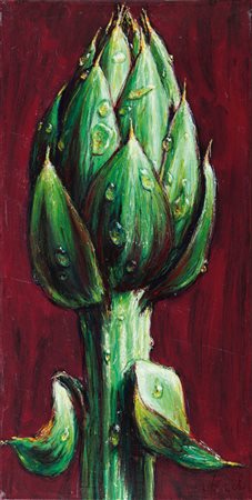 CH ALMÀ Sarroch (Ca) 12/03/1956 Sergia, 2004 acrilico su tela cm. 103x53,...