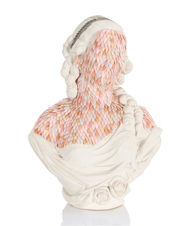 ENRICA BORGHI Premosello Chiovenda 1966 Busto donna francese, 2003 scultura...