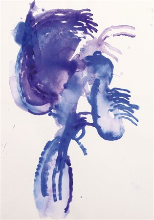 JAMES BROWN Los Angeles 1951 Senza titolo, 1995 acrilici su carta cm. 42x30,...