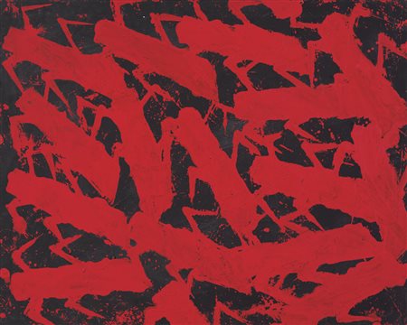 SERGIO RAGALZI Torino 1951 Insetti, 1989 olio e tecnica mista su tela cm....