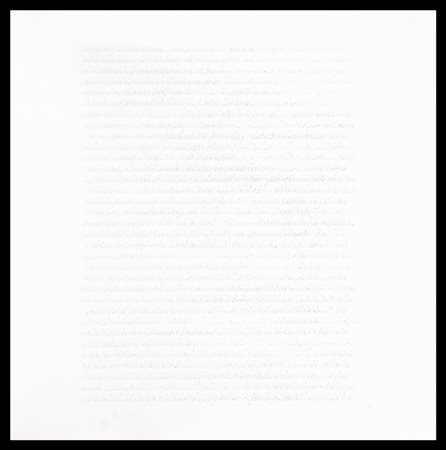 ALESSANDRO ALGARDI Milano 1945 Manoscritto, 1979 liquitex B, cementite e...