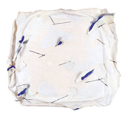 MARCO GASTINI Torino 30/01/1938 Senza titolo, anni '80 acrilici, pearl white,...