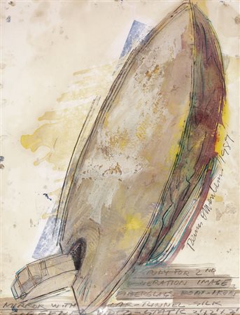 DENNIS OPPENHEIM Mason City 1938 - New York 24/01/2011 Study for 2nd...