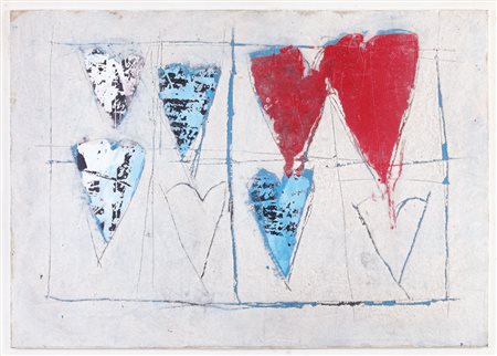 GIORGIO CELIBERTI Udine 19/11/1929 Breviario d'amore, 1997/99 polimaterico...