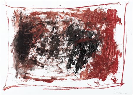 MARCELLO MARIANI L'Aquila 1938 Forma archetipa, 1980 olio e acrilici su...