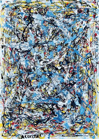 GIUSEPPE ALLOSIA Volterra 10/05/1910 - Genova 18/05/1983 Senza titolo, anni...