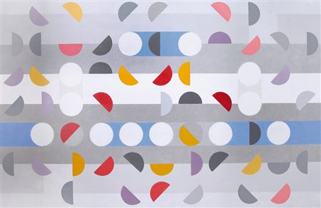 CARLO NANGERONI New York (U.S.A.) 24/06/1922 Oscillante, 2003 acrilici su...