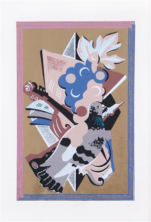 GINO SEVERINI Cortona (Ar) 07/04/1883 - Parigi (Francia) 26/02/1966 N.M. ai...