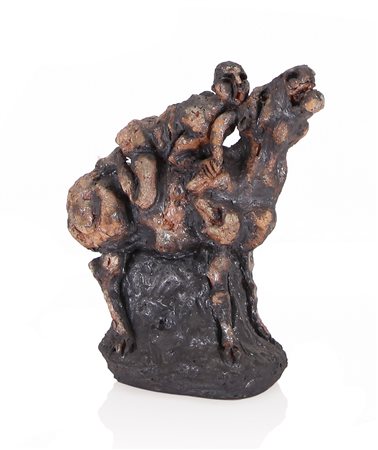 AGENORE FABBRI Barba (Pt) 20/05/1911 - Savona 07/11/1998 Cavaliere su toro,...