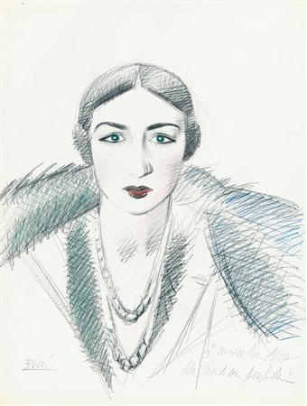 ANSELMO BUCCI Fossombrone (Ps) 29/11/1887 - Monza (Mi) 15/11/1965 Mezzo busto...