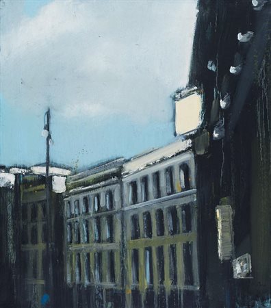 MASSIMILIANO ALIOTO Brindisi 06/05/1972 Milano, 2006 olio su tela cm. 80x70,...