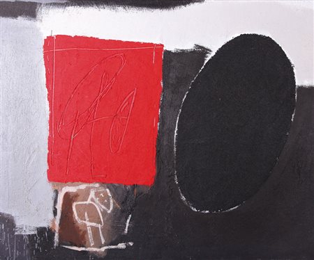 GIANFRANCO ASVERI Fiorenzuola D'Arda 1948 Racconto, 1989 olio e tecnica mista...