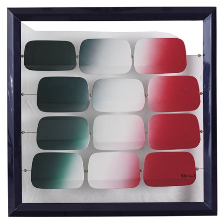 ROBERTO MOTTI Vercelli 19/04/1968 L'Italia se desta tecnica mista su lamiere...