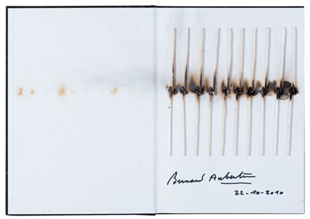 BERNARD AUBERTIN Fontenay aux Roses 1934 Dessin de feu, 2010 applicazioni di...