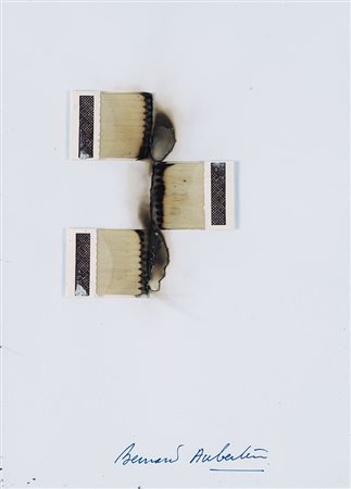 BERNARD AUBERTIN Fontenay aux Roses 1934 Senza titolo fiammiferi e...