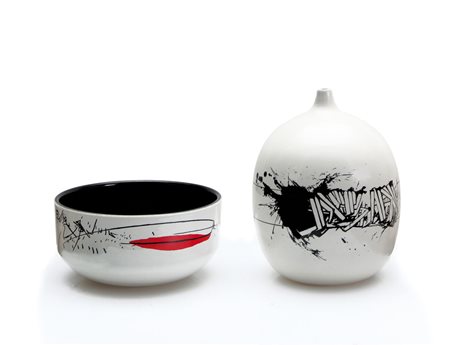 EMILIO SCANAVINO Genova 28/02/1922 - Milano 29/11/1986 Senza titolo vaso in...