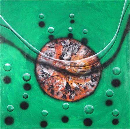 RENATO NATALE BALDASSARRE CHIESA Lecco 1947 Composizione di sfera, 2000...