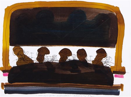 CONCETTO POZZATI Vo' Vecchio (Pd) 01/12/1935 Impossibile paesaggio, 1992...