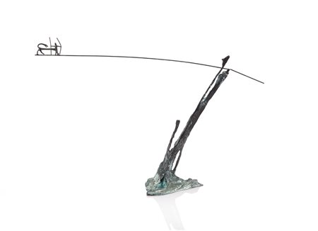 GIUSEPPE MARANIELLO Napoli 1945 Do-Si, 1988 scultura in bronzo cm. 24x39x4,5;...