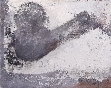 PIETRO FORTUNA Padova 29/07/1950 Paese, 1986 olio su tela cm. 40x50, firma e...