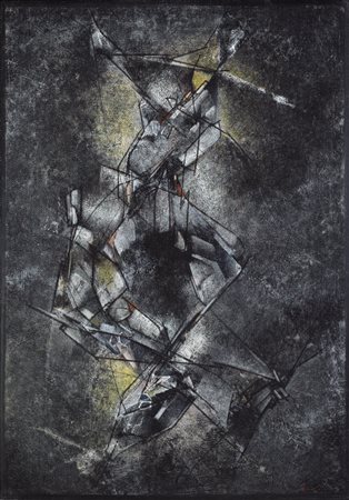 SALVATORE PROVINO Bagheria (Pa) 04/06/1943 Deposizione, 1995 olio su tela cm....