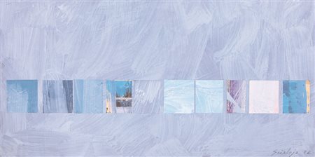 TOTI SCIALOJA Roma 16/12/1914 - Roma 01/03/1998 Senza titolo, 1982 collage e...