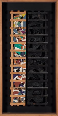 GUGLIELMO ACHILLE CAVELLINI Brescia 1914 - Brescia 1990 Cassa n. 21 sezionata...