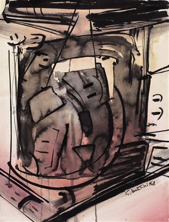 GIANNI BERTINI Pisa 31/07/1922 - Caen (Normandia) 08/07/2010 Senza titolo,...