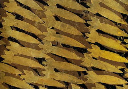 SERGIO RAGALZI Torino 1951 Acquario, 2007 olio su tela cm. 70x100, titolo,...