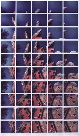 MAURIZIO GALIMBERTI Milano 1956 Movimentondoso lambda sotto plexiglass cm....