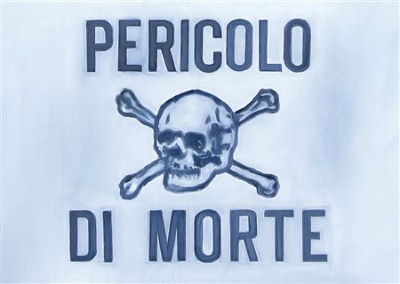 ANDREA CHIESI Modena 06/11/1966 Tempo 65, 2005 olio su tela cm. 25x35, firma,...