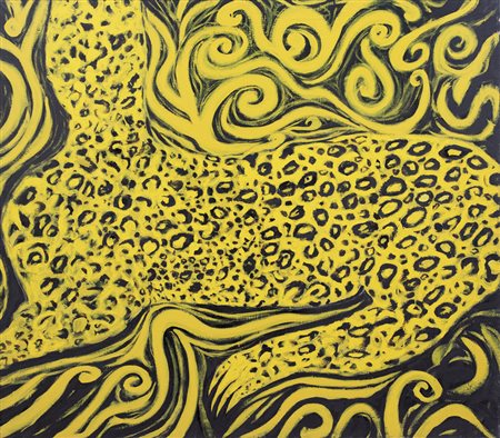 CESARE BERLINGERI Cittanova (Rc) 06/03/1948 La pelle della Sfinge, 1983 olio...