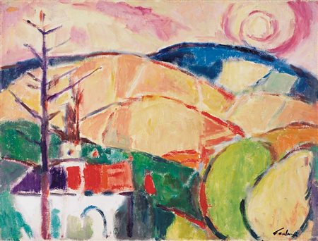 ENRICO PAULUCCI Genova 03/10/1901 - Torino 22/08/1999 Collina albese, 1982...