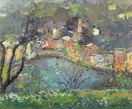 MICHELE CASCELLA Ortona (Ch) 07/09/1892 - Milano 27/08/1989 Colori di...