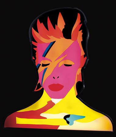 MARCO LODOLA Dorno (Pv) 04/04/1955 Aladdin (David Bowie), 2008 perspex + neon...