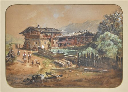Karl Vinzenz Moser (Bozen/Bolzano 1818 – 1882), Maso a Campolasta, Val...
