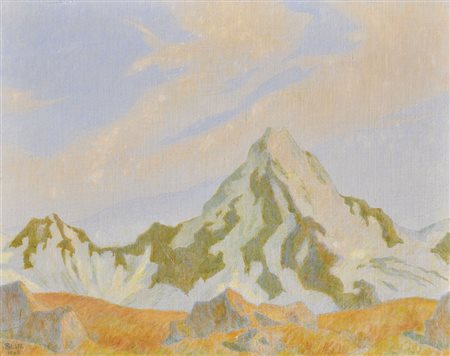 Rudolf Glotz (Wien/Vienna 1879 – Innsbruck 1958), Monte Zebrù nel Gruppo...