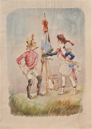 Jean Ignace Isidore Grandville (Nancy 1803 – Vanves 1847), Vive la...