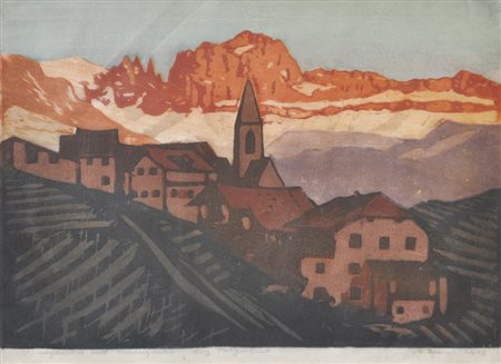 Max Sparer (Söll, Tramin/Termeno 1886 – Bozen/Bolzano 1968), Santa Maddalena...